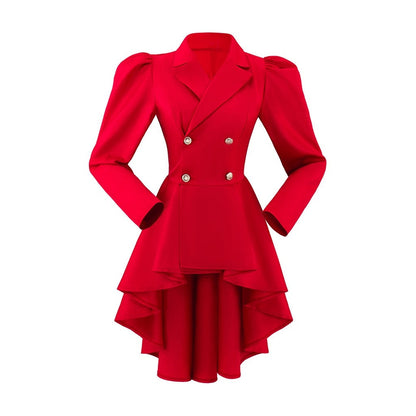 Women's Punk & Gothic Medieval Renaissance Halloween Cosplay Coat