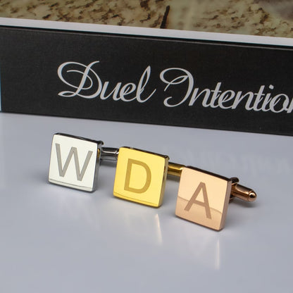 Classic Satinless Steel Cufflinks