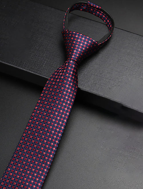 Men's Basic Ties Striped Solid Color