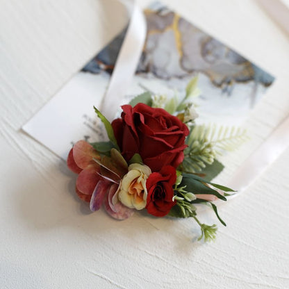 Wedding Flowers Wrist Corsages