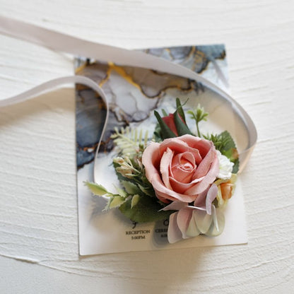 Wedding Flowers Wrist Corsages