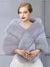 Women's Wedding Bridal Sleeveless Wrap/Shawls With Pure Color