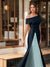 Trumpet/Mermaid Mother Of The Bride Dress One-Shoulder Short Sleeves Evening Dresses with Ruffles & Appliques
