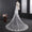 One-tier Long Lace Church Wedding Veils with Appliques