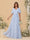 A-Line/Princess V-Neck Short Sleeves Long Bridesmaid Dresses