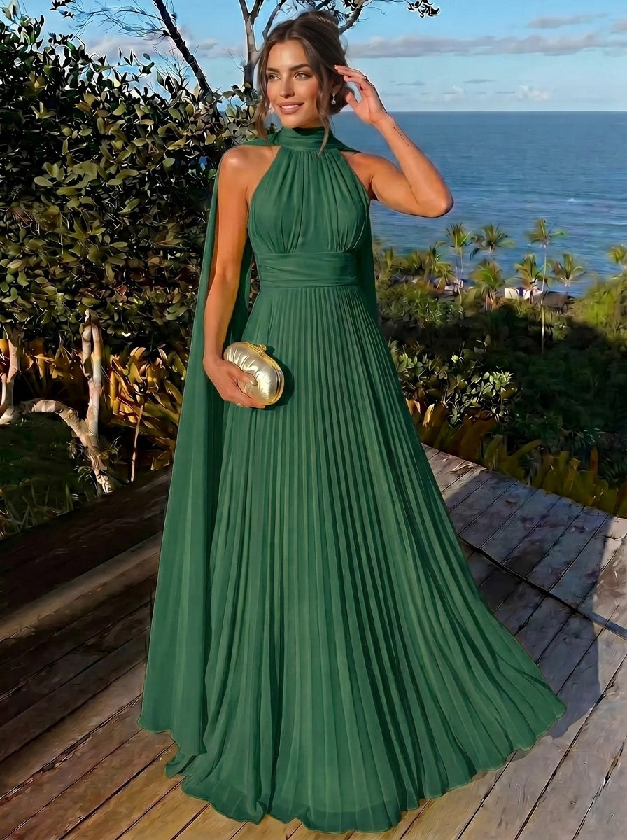 emerald green grecian dress Tina Holly Couture TE001 Emerald Green Satin Lace Up Back Formal Dress Green / 2 AUS