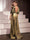 A-Line/Princess Evening Dresses V-Neck 1/2 Sleeves Floor-Length Metallic Formal Gown with Ruched