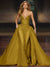 Sparkly  Ball Gown Sequin Evening Dress Sleeveless Floor-Length Strapless With Cape