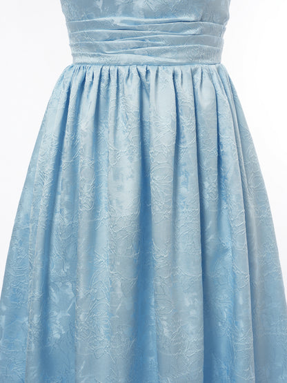 A-Line/Princess Strapless Sleeveless Bridesmaid Dresses with Applique