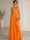 A-Line/Princess Evening Dress Sleeveless One Shoulder Satin Floor-Length Dress Top With Skirt Two-Piece Set