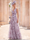 A-Line Elegant Evening Dress Floral Formal Dress Floor Length Sleeveless V Neck Corset Wedding Guest Dresses