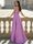 A-Line Evening Dresses Floor Length Formal Gown with Belt Sleeveless V Neck Pocket Satin with Sequins