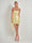 A-Line/Princess Sequined Strapless Sleeveless Short/Mini Homecoming Dresses with Back Bow