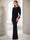 Sheath/Column Elegant Mother Of The Bride Dress Scoop Neck Short Sleeves Floor-Length Wedding Guest Dresses Formal Evening