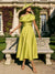 A-Line/Princess Mother of the Bride Dresses One-shoulder Short Sleeves Tea-Length with Ruffles