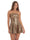 A Line Christmas Party Dresses Sequins Short/Mini Spaghetti Straps Sleeveless Homecoming Open Back