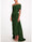 Sheath/Column Evening Dress Taffeta One-Shoulder Sleeveless Ankle-Length Mother Of The Bride Dress With Back Bow