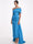 Sheath/Column Evening Dress Taffeta One-Shoulder Sleeveless Ankle-Length Mother Of The Bride Dress With Back Bow