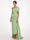 Sheath/Column Evening Dress Taffeta One-Shoulder Sleeveless Ankle-Length Mother Of The Bride Dress With Back Bow