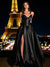 Ball Gown Long Evening Dresses Corset Sweetheart Sleeveless  Floor-length Satin Gala Dresses With Sequins Prom Dress
