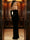 Black Evening Dress Mermaid Velvet Formal Dress With Gloves Off The Shoulder Floor-length High Split Lace Prom