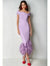 Mermaid Cocktail Party Dress Off The Shoulder Short Sleeves Ankle Length Feather Dress Formal Black Tie