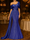 Sequin Mermaid / Trumpet Evening Gown Elegant Formal Dress Formal Wedding Floor Length Sleeveless Off Shoulder Sequined with Glitter