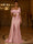 Sequin Mermaid / Trumpet Evening Gown Elegant Formal Dress Formal Wedding Floor Length Sleeveless Off Shoulder Sequined