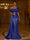 Sequin Mermaid / Trumpet Evening Gown Elegant Formal Dress Formal Wedding Floor Length Sleeveless Off Shoulder Sequined