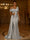 Sequin Mermaid / Trumpet Evening Gown Elegant Formal Dress Formal Wedding Floor Length Sleeveless Off Shoulder Sequined