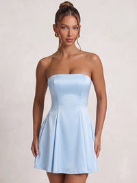 A-Line/Princess Homecoming Dresses Strapless Sleeveless Short/Mini Summer Party Dress