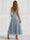 A-Line/Princess  Floral Cocktail Dresses One-Shoulder Sleeveless Tulle Tea Length Dresses