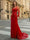 Trumpet/Mermaid Elegant Mother Of The Bride Dresses Scoop Long Sleeves Floor-Length Black Formal Dresses With Appliques&Sequins