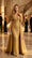Mermaid / Trumpet Evening Gown Elegant Formal Dress Floor Length Sleeveless Off The Shoulder Sequined with Overskirt