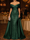 Mermaid / Trumpet Evening Gown Elegant Formal Dress Floor Length Sleeveless Off The Shoulder Sequined with Overskirt