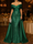 Mermaid / Trumpet Evening Gown Elegant Formal Dress Floor Length Sleeveless Off The Shoulder Sequined with Overskirt