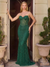 Trumpet/Mermaid Prom Dress Sweetheart Strapless Floor-length Corset Formal Evening Dress With Sequins
