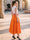A-Line Cocktail Dress Tea Length Sleevelss V Neck With Bowknot Elegant Cocktail Dress