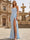 A-Line/Princess Prom Dresses Strapless  Floor-Length Side Split With Pleats&Back Lace-Up Long Prom Dresses