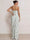 A-Line/Princess Prom Dresses Strapless Floor-Length Side Split With Pleats&Back Lace-Up Wedding Guest Dresses