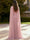 Mermaid Evening Dresses Elegant Runched Chiffon Grecian Style For Bridesmaid Party Wedding Guest Dress With Cape 3D Flower