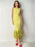 Mermaid Cocktail Party Dress Boat Neck Sleeveless Ankle Length Feather Dress Formal Dress