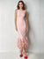 Mermaid Cocktail Party Dress Boat Neck Sleeveless Ankle Length Feather Dress Formal Dress