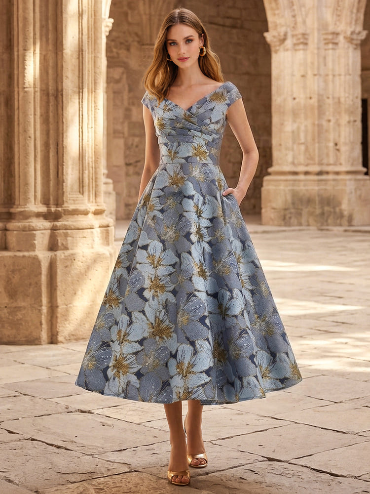 princess ruched dress Lemon Bridesmaid Dress Chiffon Floor-Length A-line