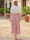 A-Line Cocktail Dress Tea Length Party French Vintage Dresses Elegant Short Sleeve V Neck Wedding Party Wear With Bowknot Floral Embroidery