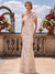 Mermaid Mother Of The Bride Dress Elegant Floral Jacquard Satin Floor-Length Sleeveless One-Shoulder With Flower Wedding Guest Dresses