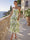 A-Line Cocktail Dresses Elegant Floral Embroidery Tiered Tea-Length Sleeveless Strapless Wedding Guest Dresses