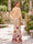 Mermaid Mother Of The Bride Dress Elegant Chiffon Floral Embroidery Appliques Floor-Length 1/2 Sleeves V-Neck Sash Zipper Wedding Guest Dresses