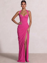 Sheath/Column Evening Dresses Sweetheart Sleeveless Floor-Length Side Split With Boning Criss Cross Straps Lace-Up Formal Dresses