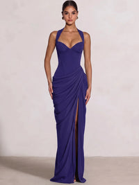 Sheath/Column Evening Dresses Sweetheart Sleeveless Floor-Length Side Split With Boning Criss Cross Straps Lace-Up Formal Dresses